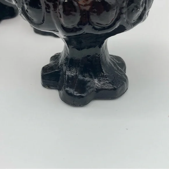 Vintage Tiffin Franciscan Madeira smoke brown goblets